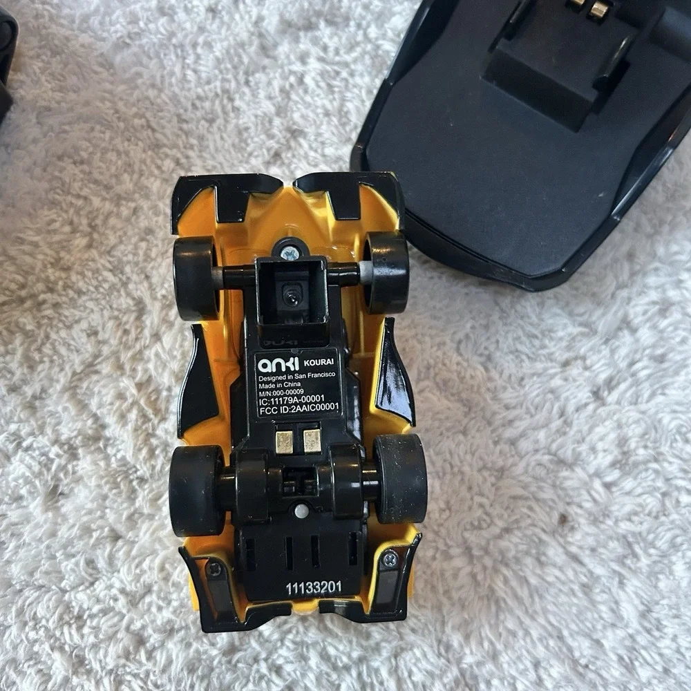 Anki Overdrive Lot of 3 Race Cars Boston, Katal, Kourai Charging Pods MINT!!!